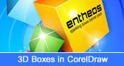 3D Boxes in Coreldraw