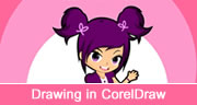 drawing an anime cartoon in Coreldraw
