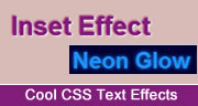 css text effects