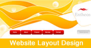 Designing a Website Layout with Curves in Fireworks