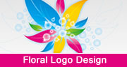 floral logo design