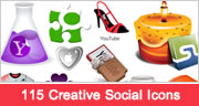 115 Creative and Unique Social Media Icon Sets