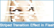 Striped Transition Effect Tutorial in Flash
