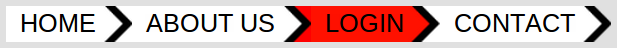 overlapping menu example